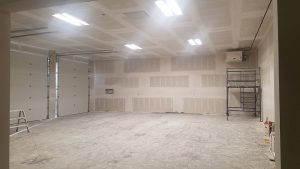 Taping Garage